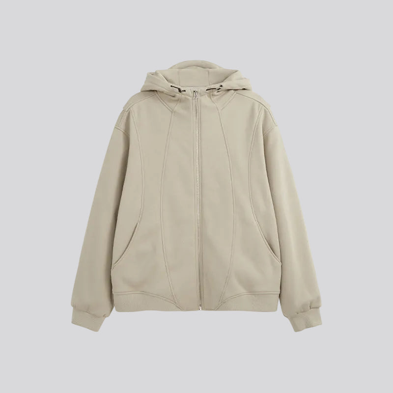 Arc Contour Zip Jacket