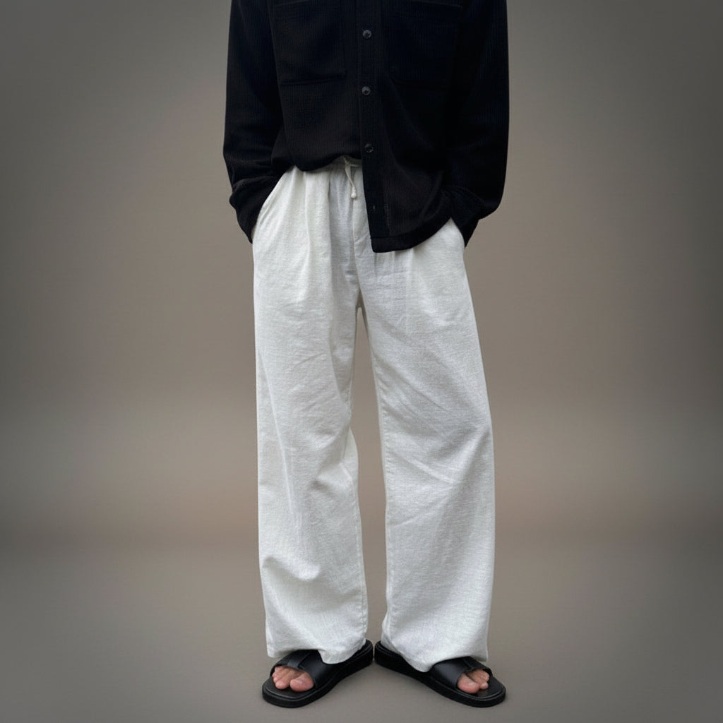 Linen Stillness Trouser