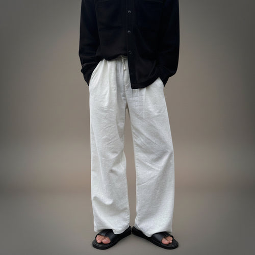 Linen Stillness Trouser by Calton Brown, back view