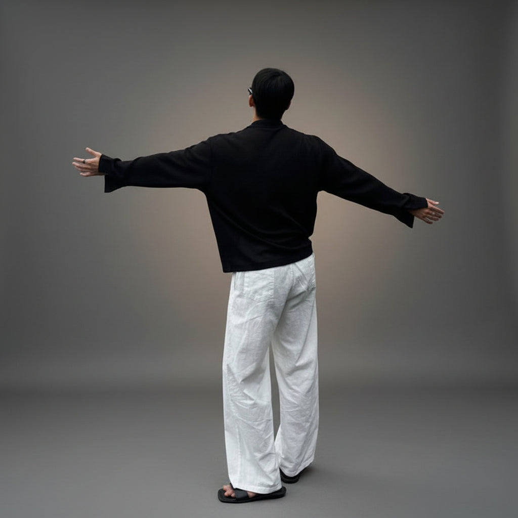 Linen Stillness Trouser