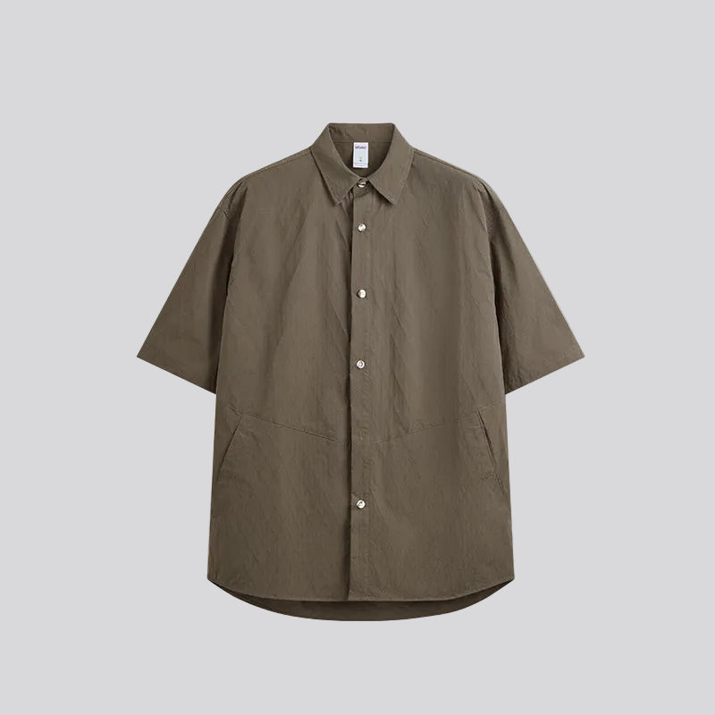 Uniform Jacquard Overshirt