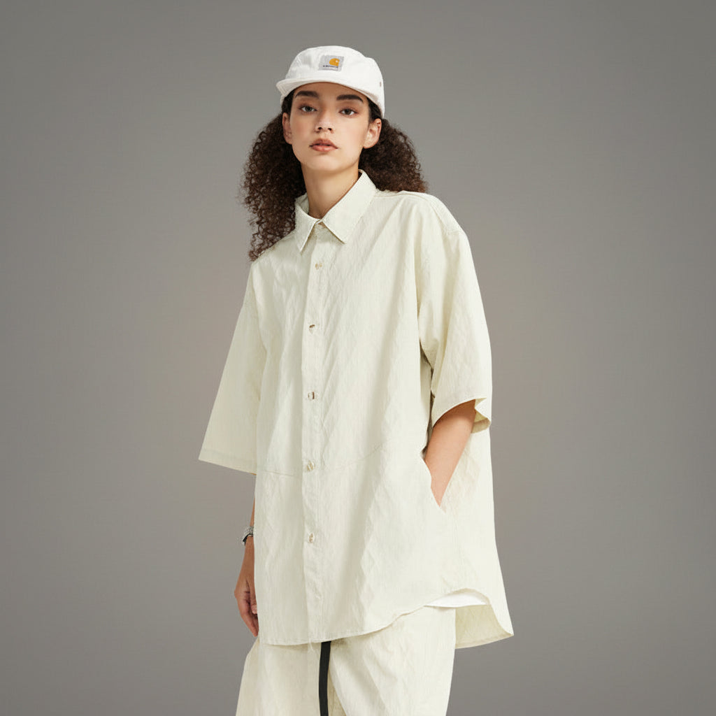 Uniform Jacquard Overshirt