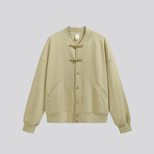 Heritage Fusion Bomber by Calton Brown, dual-closure fleece bomber